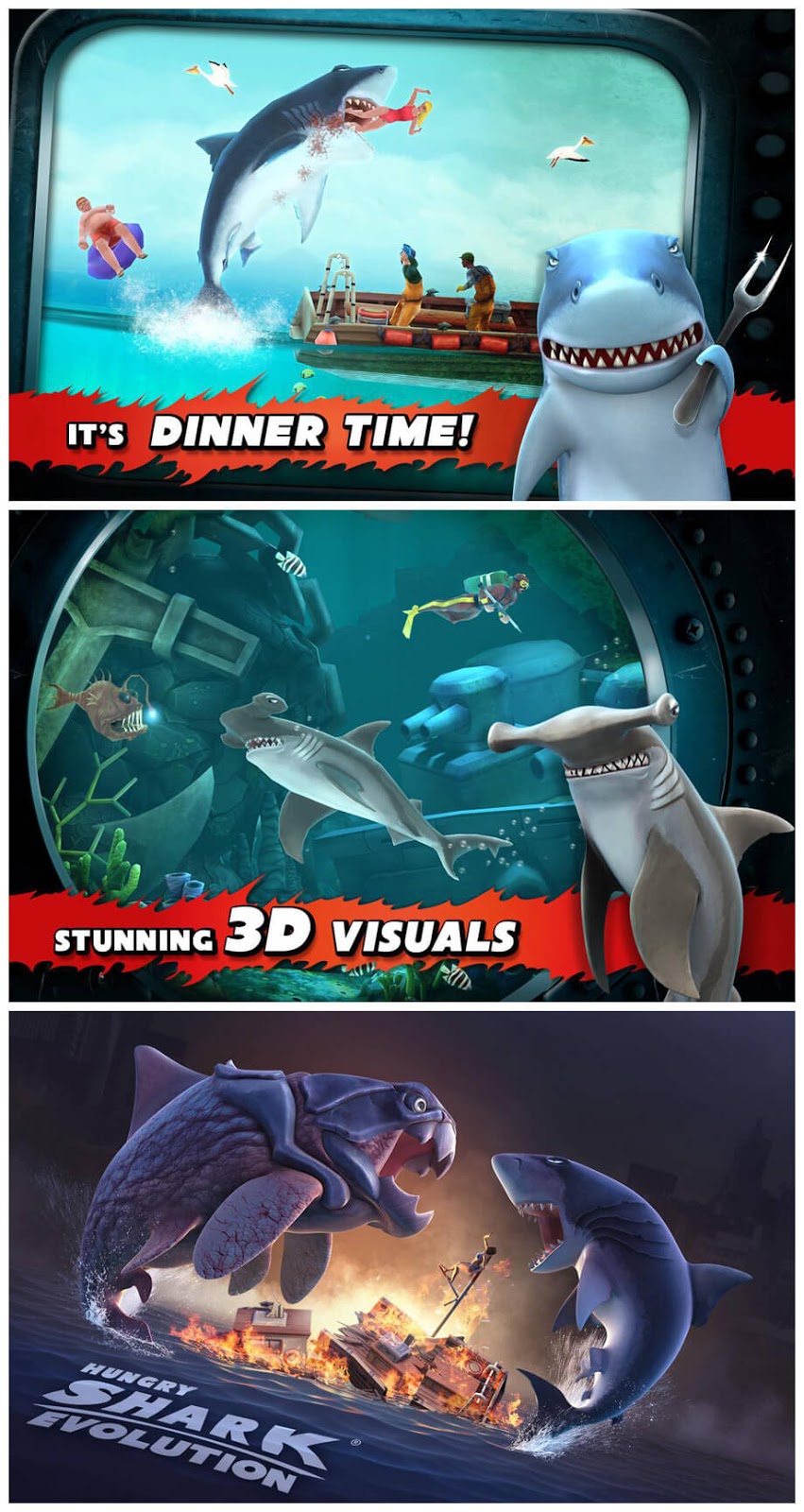download game hungry shark evolution apk mod